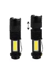 Ps-2 Cree Q5 Ve Cob Led Teknolojisi, 200m Menzili Ve Şarj Edilebilir Yapısıyla Cebinizdeki En Güçlü Işık Kaynağı Olacak.-3