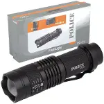 Pc-11 Mini El Feneri Sadece 1  Kalem Pil İle Çalışır Cree Q5 Led Teknolojisi, 100m Menzil Ve Zoom Özelliği. Kompakt, Güçlü Ve Ultra Ekonomik.-2