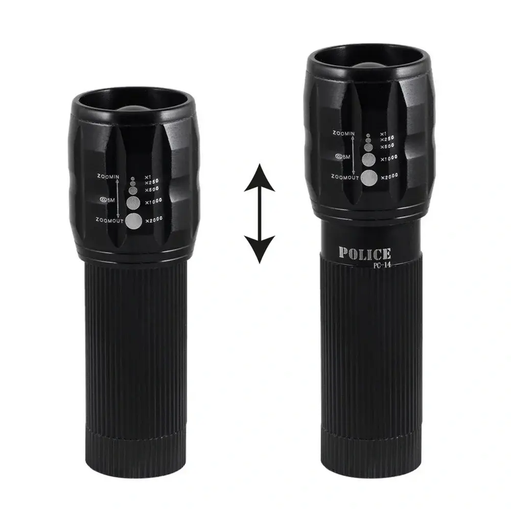 Pc-14 Pilli Mini El Feneri İle Karanlığa Son Kompakt Boy, Ultra Güçlü Aydınlatma. Deprem Çantası İçin İdeal. Hemen İncele-2