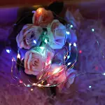Gd957 Şerit Pilli Aydınlatma 3 Metre 30 Adet Beyaz Peri Led-2