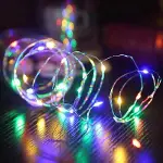 Gd967 Şerit Pilli Aydınlatma 5 Metre 50 Adet Rgb Peri Led-5