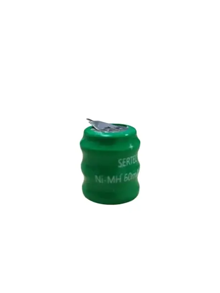 - 3.6v 3s1p 60 Mah 2 Pin Nı-mh Buton Pil