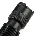 Cree Q5 Led Zoomlu  Pilli Mini Feneri 14500 Pil İle Çalışma Özelliği-3