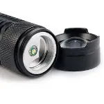 Cree Q5 Led Zoomlu  Pilli Mini Feneri 14500 Pil İle Çalışma Özelliği-4