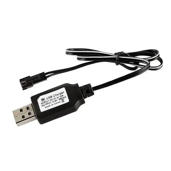 4.8v Nı-cd / Nı-mh Oyuncak Bataryası Usb Şarj Kablosu