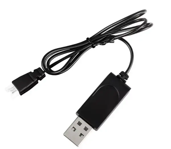 3.7v Li-ion 51005-2p Soket Drone Bataryası Usb Şarj Kablosu