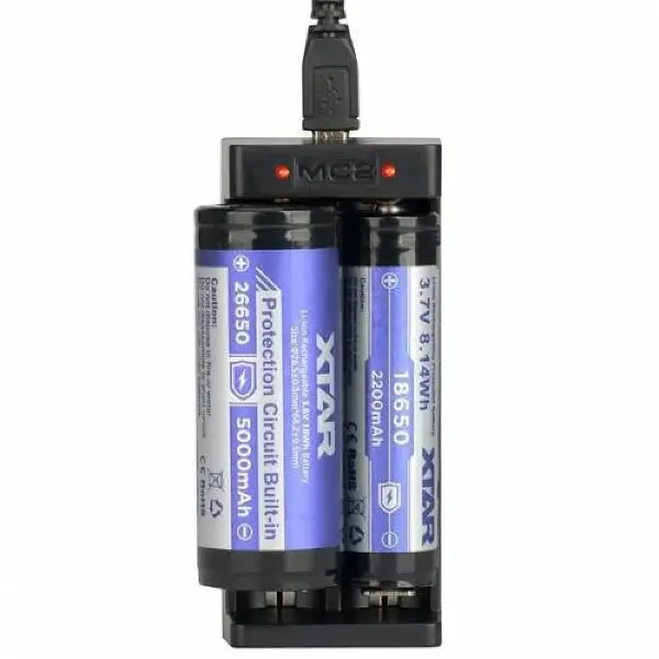 Xtar Mc2 İkili Li-ion Pil Şarj Cihazı