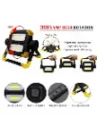 Br S100 30w Cob Led Usb Projektör El Feneri-2