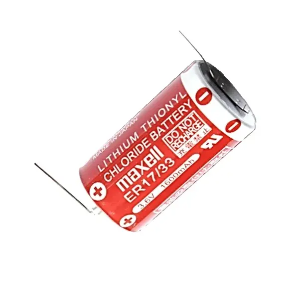 Maxell Er17/33 3.6v 2/3a Size Lithium Pil