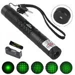 Wison Ws-503 100mw Desen Başlıklı Şarjlı Yeşil Lazer Pointer-1