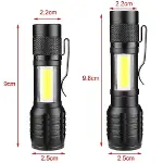 Wison Ws-5454 Cob Led Usb Şarjlı Mini El Feneri-2