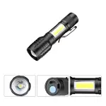 Wison Ws-5454 Cob Led Usb Şarjlı Mini El Feneri-3