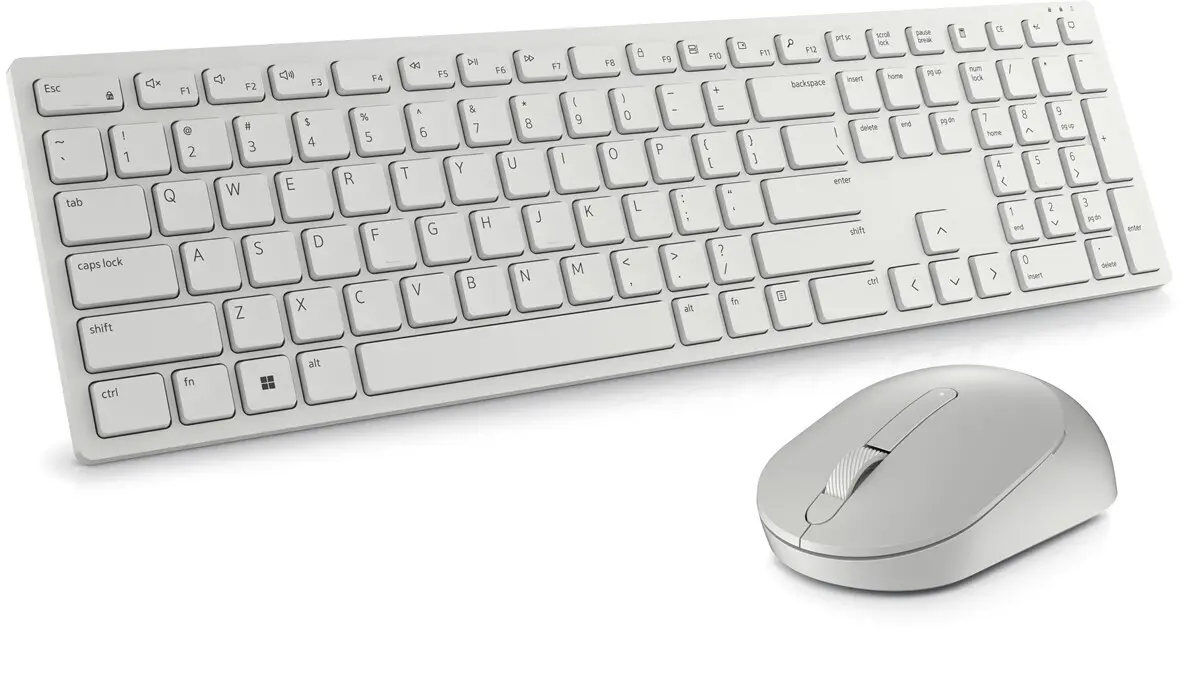 PRO WIRELESS KEYBOARD AND MOUSE - KM5221W - US INTERNATIONAL (QWERTY) - WHITE/ 580-AKEZ