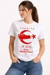 TÜRKİYE Ay Yıldız 2026 Dünya Kupasi Taraftar Forma T-Shirt - Beyaz-1