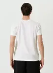 Unisex Basic Bisiklet Yaka Regular T-Shirt - Beyaz-2