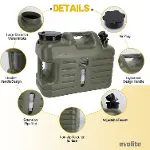 Evolite Deep 18.5 L Musluklu Kamp Su Bidonu-5