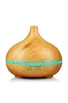 Vothoon Hava Nemlendirici 7 Led Işıklı Aromatik Oda Kokusu 550 Ml Kahve Aroma Difüzörü Buhar Makinası-2