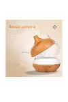 Vothoon Hava Nemlendirici 7 Led Işıklı Aromatik Oda Kokusu 550 Ml Kahve Aroma Difüzörü Buhar Makinası-4