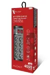 Fulltech FTR-08 8’li Termal Akım Korumalı Priz-3