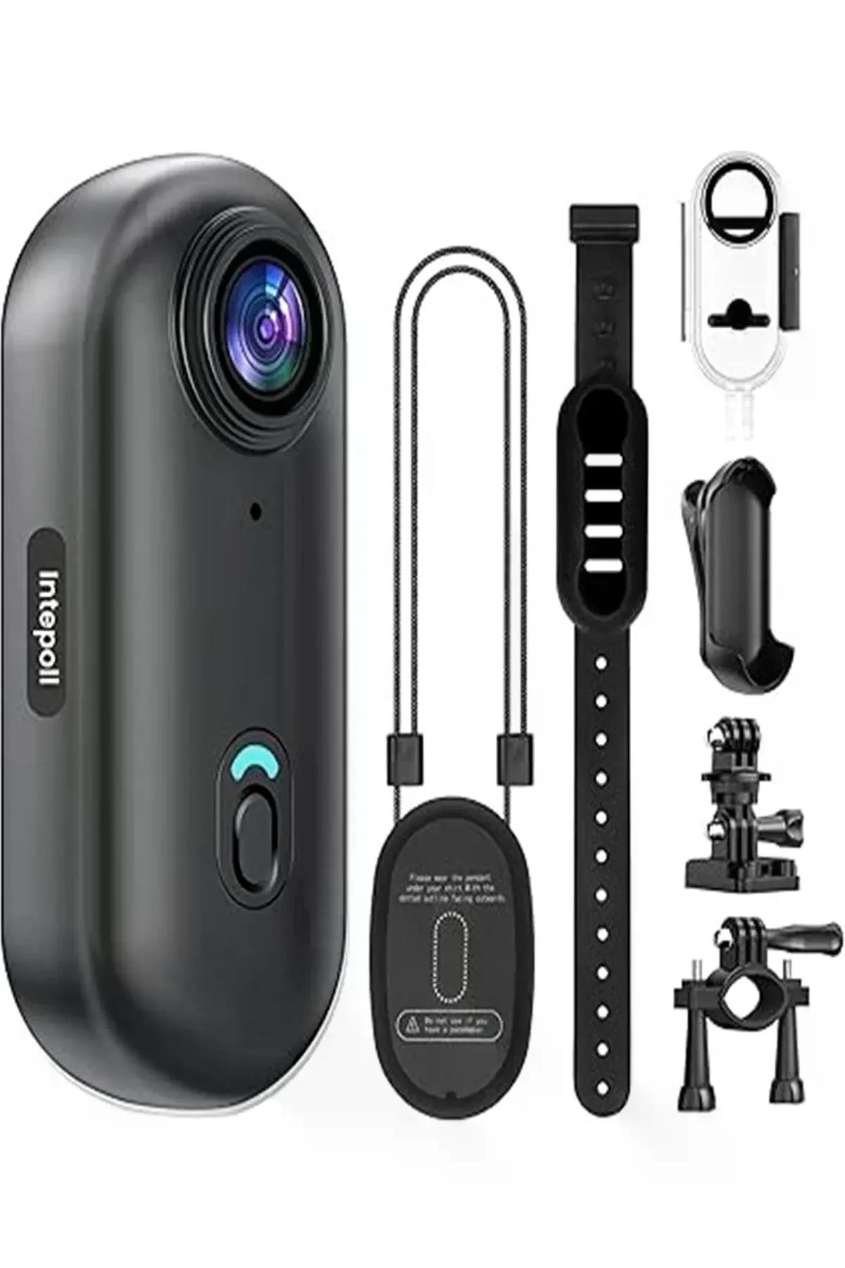 Mini WIFI Aksiyon Kamerası 1080P Taşınabilir Vücut Kamerası Giyilebilir Video Kaydedici IPX7 Su Geçirmez