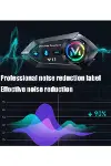 Y12  Motor Kask Kulaklık RGB Modlu Radyolu Motosiklet Kulaklık 5.3 Bluetooth Intercom-4