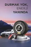 Taşnabilir Araç Akü Takviyeli ,Powerbank Destekli ,Işıklı Oto Hava Kompresörü-3