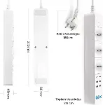 Vtn Bp-01 Wifi Yüksek Akım Korumalı Hızlı Şarj Özellikli Akıllı Priz-2
