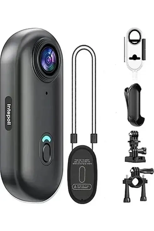 Mini 4k Wıfı Aksiyon Kamerası Vücut Kamerası Giyilebilir Video Kaydedici
