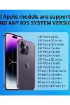 Vothoon Endoskop Yılan Video Kamera İOS uyumlu Led’li 10 Metre 7 Mm Sert Kablo 2Mp Full HD-6