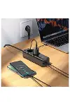 67W Hızlı Şarjlı Akıllı Çoklu Priz – 2000W Güç, 2 USB-C + 2 USB-A Çıkışlı, Telefon &amp; Laptop Uyumlu-3