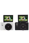 5K 75MP HD Dijital Kamera 18X Dijital Zoom, Flaşlı,3.0 inç Ekranlı Fotoğraf Makinesi-8