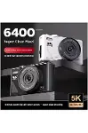 5K 75MP HD Dijital Kamera 18X Dijital Zoom, Flaşlı,3.0 inç Ekranlı Vlog ve Fotoğraf Makinesi-5