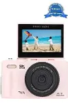 5K 75MP HD Dijital Kamera 18X Dijital Zoom, Flaşlı,3.0 inç Ekranlı Vlog ve Fotoğraf Makinesi-1