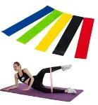Aerobik Bant 5 Li Pilates Yoga Bandı ***-1