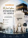 Zemzem Su Sebili 6 LT | Kabe Temalı Zemzemlik | Bardaklıklı Hac Umre Hediyelik Sebil-1