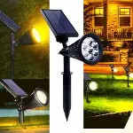 Solar 7W Kazıklı Bahçe Armatürü RGB MZ-301A-2