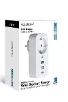 vothoon 2.4A Çıkışlı 2xUSB 1xType-C Tekli Priz Ftr-17-2