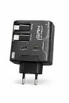 GaN+ PD 40W Hızlı Şarj Adaptörü Çoklu Çıkış USB-C Lightning Kablolu Hızlı Şarj Cihazı Ev Ofis Uyumlu beyaz-2