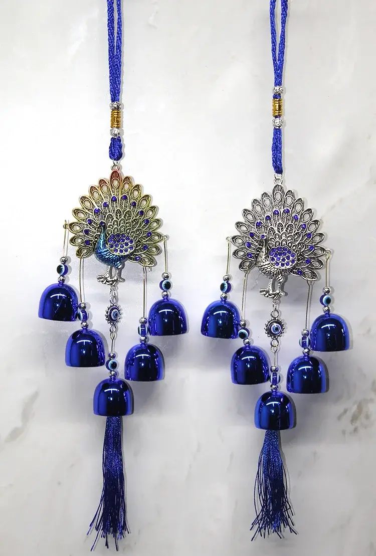 Metal Nazar Boncuğu Çan Alk3493