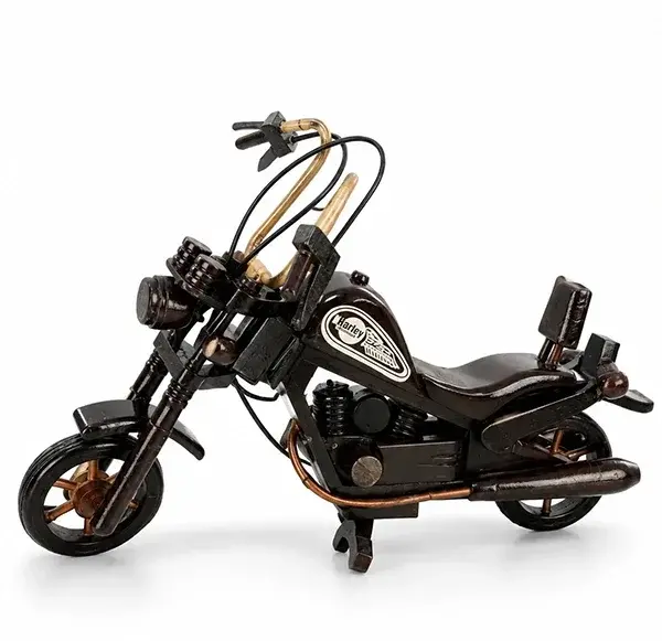 Dekoratif Ahşap Harley Motor Orta Boy No:1141