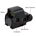 Spike 558 Hedef İşaretleyici Holografik Nişangâh Reddot - Siyah-3
