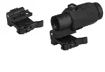 Nikula Magnifier 5x Yakınlaştırmalı Dürbün - 22mm Ray Uyumlu, Katlanır Yaylı Ayaklı-4