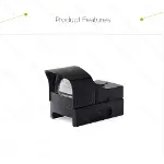 Yakın Menzilli Için Hedefleme Çift Renk Işıklı Reddot Sight-2
