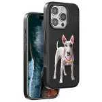 Venco  İphone 16 Pro Max Perma Desenli Kapak - Siyah-1