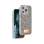 Onegif  İphone 15 Pro Bright Simli Kapak - Gold-1