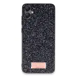 Onegif Samsung Galaxy A05 Bright Simli Kapak - Siyah-1