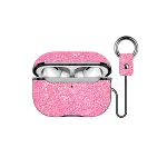 Onegif  Airpods Pro 2 (2.nesil) Bright Simli Airpods Kapak - Pembe-1