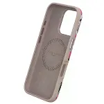 Onegif  İphone 14 Pro Flower Series Magsafe Kapak - Beyaz-2