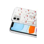 Onegif  İphone 11 Misk Simli Magsafe Kapak - Desen 5-2