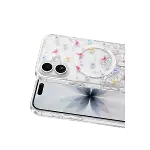 Onegif  İphone 16 Misk Simli Magsafe Kapak - Desen 4-2